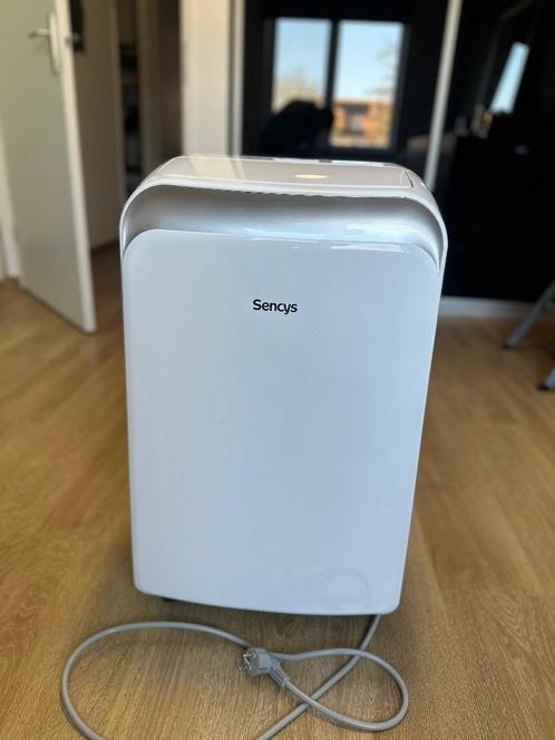 Mobiele airco Sencys, Witgoed en Apparatuur, Airco's, Zo goed als nieuw, Mobiele airco, Minder dan 60 m³, 1 snelheid, Koelen en Ontvochtigen