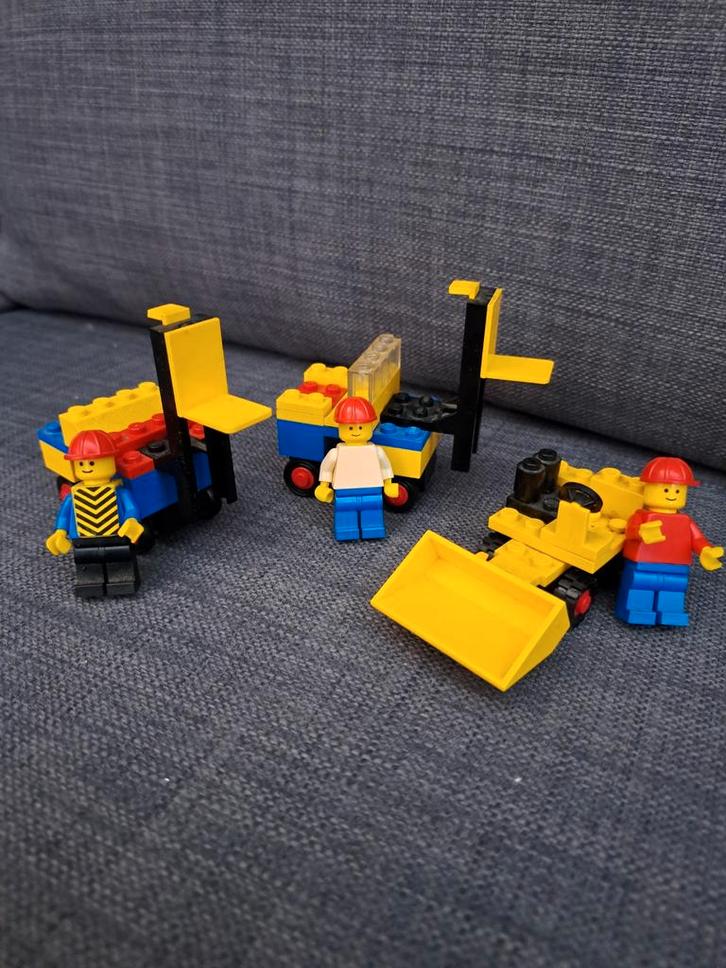 Vintage Lego Bouwvoertuigen Set, Kinderen en Baby's, Speelgoed | Duplo en Lego, Gebruikt, Lego, Complete set, Ophalen