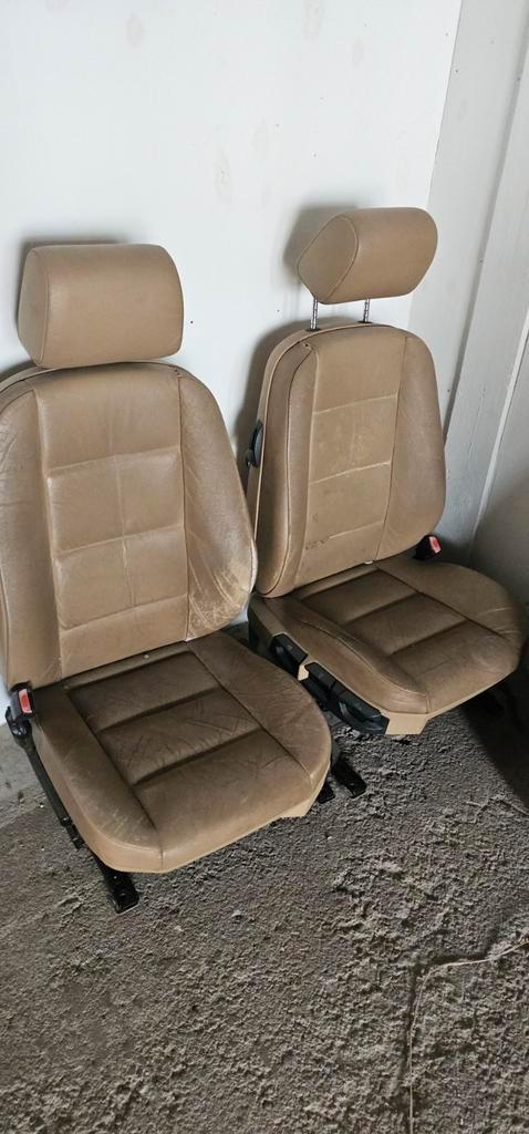 BMW E36 Cabrio Bekleding Set - Leer Beige, Auto-onderdelen, Interieur en Bekleding, BMW, Gebruikt, Ophalen of Verzenden