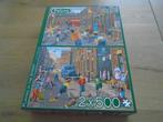 Falcon puzzel: Playing in the street 2x 500 stukjes, Ophalen of Verzenden, 500 t/m 1500 stukjes, Legpuzzel, Zo goed als nieuw