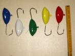 250 en 300gr ovale loodkoppen met 8/0, 9/0 of 10/0 jighaken, Watersport en Boten, Ophalen of Verzenden, Nieuw, Dobber of Lood