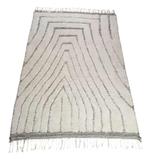 Groot uniek Berber tapijt 2x3 interieur wol kleed stijlvol, Ophalen of Verzenden, 200 cm of meer, Crème, Rechthoekig
