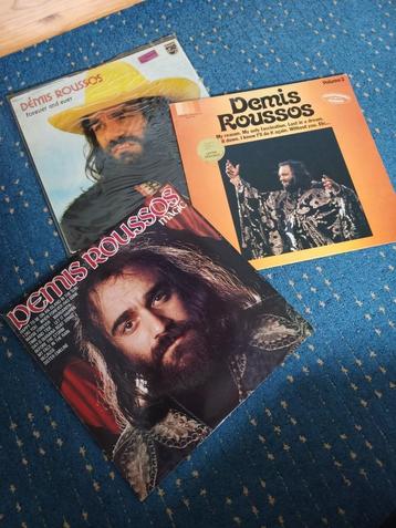 3 Lp's van Demis Roussous beschikbaar voor biedingen