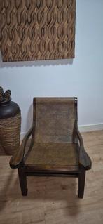 Koloniale Houten Stoel, Ophalen, Minder dan 50 cm, Gebruikt, Minder dan 75 cm