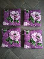 4x ZGAN paarse Royal Patio zitkussens 45x45x6, Tuin en Terras, Ophalen of Verzenden, Zo goed als nieuw