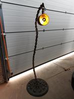 industriële vloerlamp unieke kettinglamp, Ophalen, Gebruikt, Nvt, Metaal