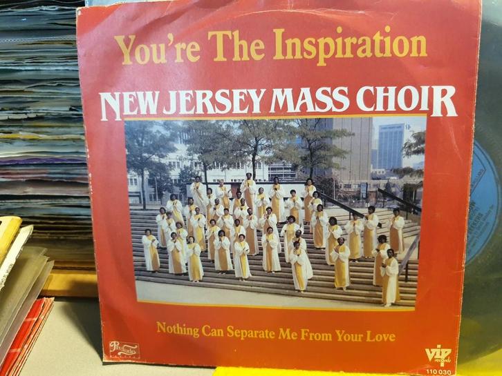 New Jersey Mass Choir - You're the Inspiration (x15), Cd's en Dvd's, Vinyl Singles, Pop, Ophalen of Verzenden