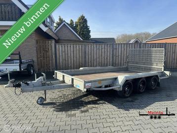 Hapert INDIGO machinetransporter aanhanger 3 asser 400x180 beschikbaar voor biedingen