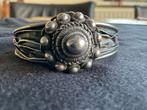 Zeeuwse knop armband, zilver, 20 of groter, Ophalen of Verzenden, Zo goed als nieuw, Dame of Heer