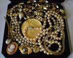lot antieke/vintage sieraden, Ophalen of Verzenden, Overige materialen, Overige typen