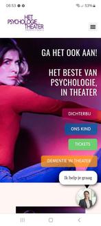 Tickets theatershow "dichterbij" Zwolle 9 juli, Twee personen, Juli