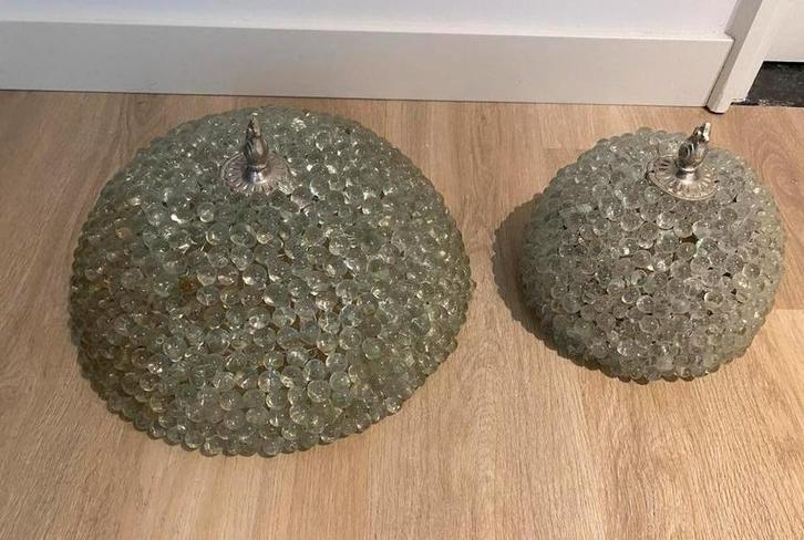 Marokkaanse sfeer design lampen set, Huis en Inrichting, Lampen | Plafondlampen, Zo goed als nieuw, Glas, Ophalen