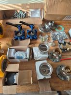 Grote partij spliternieuwe onderdelen installatie techniek, Ophalen, 50 tot 100 mm, Overige typen, Nieuw