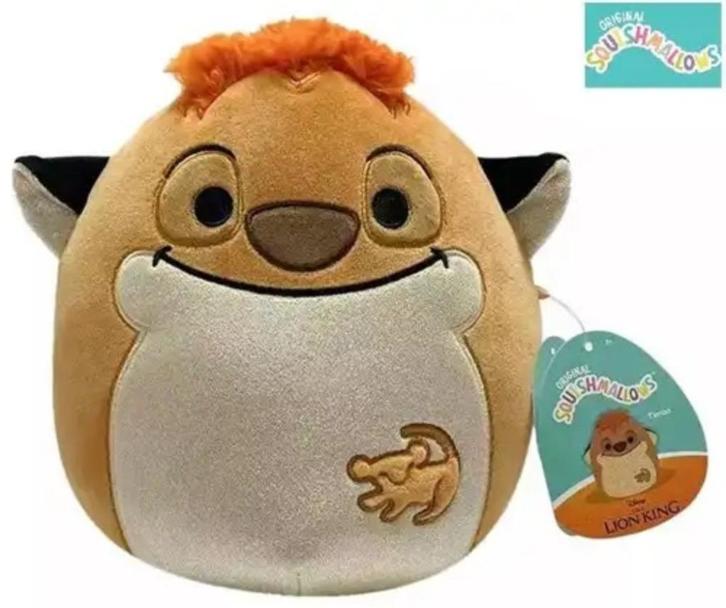 Squishmallows: Lion King - Timon 20 cm, Kinderen en Baby's, Speelgoed | Knuffels en Pluche, Nieuw, Olifant, Ophalen of Verzenden