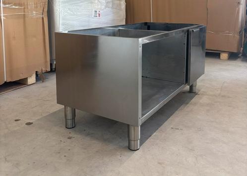 Horeca rvs onderstel voor oa bakplaat fornuis friteuse enz, Huis en Inrichting, Keuken | Keukenbenodigdheden, Ophalen of Verzenden
