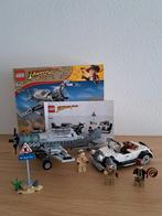 Lego Indiana Jones 77012 Fighter Plane Chase Compleet, Ophalen of Verzenden, Gebruikt, Complete set, Lego