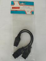 9p Y-splitter C64 of Atari 2x male - 1 female, Computers en Software, Vintage Computers, Ophalen of Verzenden