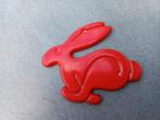 volkswagen golf rabbit embleem logo., Ophalen of Verzenden, Gebruikt, Volkswagen