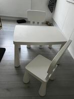 Ikea mammut tafeltje met 2 stoeltjes, Kinderen en Baby's, Kinderkamer | Tafels en Stoelen, Ophalen of Verzenden, Zo goed als nieuw