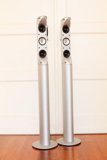 KEF HTS5001 speakers + stands beschikbaar voor biedingen