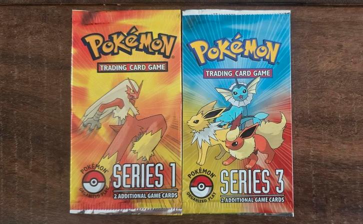 Pokémon Booster Packs - Series 1 & 3 - Verzegeld, Hobby en Vrije tijd, Verzamelkaartspellen | Pokémon, Nieuw, Booster, Ophalen
