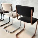Retro sledestoelen nieuw eettafelstoelen buisframe prijs p/s, Overige kleuren, Ophalen of Verzenden, Valk, Vijf, Zes of meer stoelen