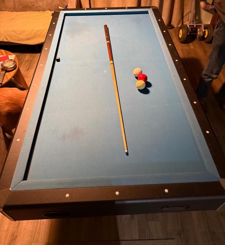 Biljart/pooltafel, Sport en Fitness, Biljarten en Poolen, Gebruikt, Biljarttafel, Ophalen