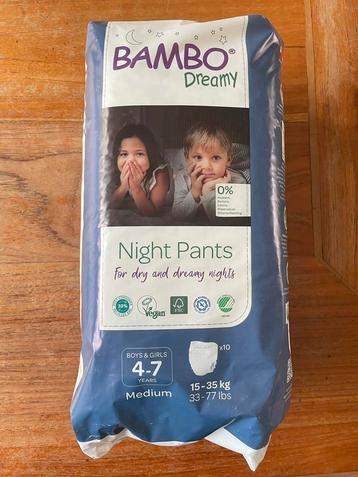 7 pakken Nieuwe Bambo Dreamy Luierbroekjes - Maat Medium beschikbaar voor biedingen