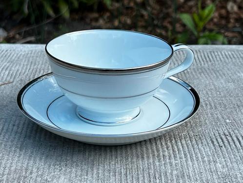 Zylstra Silver Ecstasy Theekopjes Set van 6, Antiek en Kunst, Antiek | Servies los, Ophalen of Verzenden
