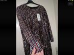 ZARA Mooie Pailletten Jurk Nieuw, Overige kleuren, Zara, Maat 46/48 (XL) of groter, Nieuw