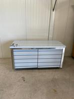 Horeca rvs werkbank met schuifdeuren werktafel tafel 160 cm, Huis en Inrichting, Keuken | Keukenelementen, 150 tot 200 cm, Ophalen of Verzenden