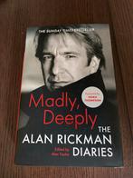 Madly, Deeply: Alan Rickman Diaries, Ophalen of Verzenden, Zo goed als nieuw, Film, Tv en Media