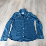 Blouse met kraaltjes - Bien Bleu - maat XL, Kleding | Dames, Blouses en Tunieken, Bien Bleu, Ophalen of Verzenden, Gedragen, Blauw