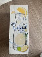 Gratis Water karaf, Huis en Inrichting, Ophalen, Overige typen, Nieuw, Glas