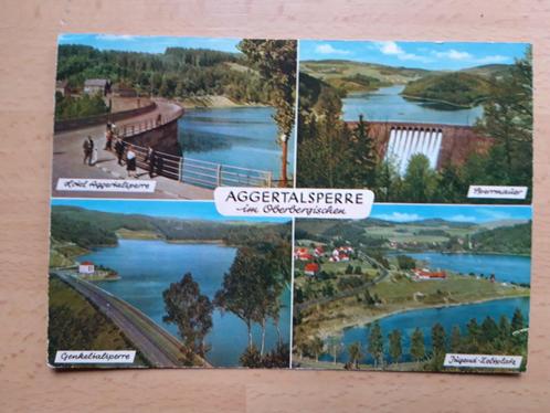 Aggertalsperre in Oberbergischen - 4-luik, Verzamelen, Ansichtkaarten | Buitenland, Ongelopen, Duitsland, 1940 tot 1960, Ophalen of Verzenden