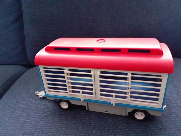 playmobil leeuwenwagen circuswagen uit 1979  geobra, Kinderen en Baby's, Speelgoed | Playmobil, Gebruikt, Ophalen of Verzenden