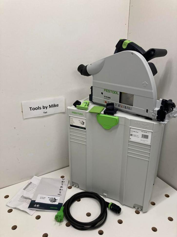 Festool ts75ebq invalzaag (nieuwstaat), Auto diversen, Autogereedschap, Zo goed als nieuw, Ophalen