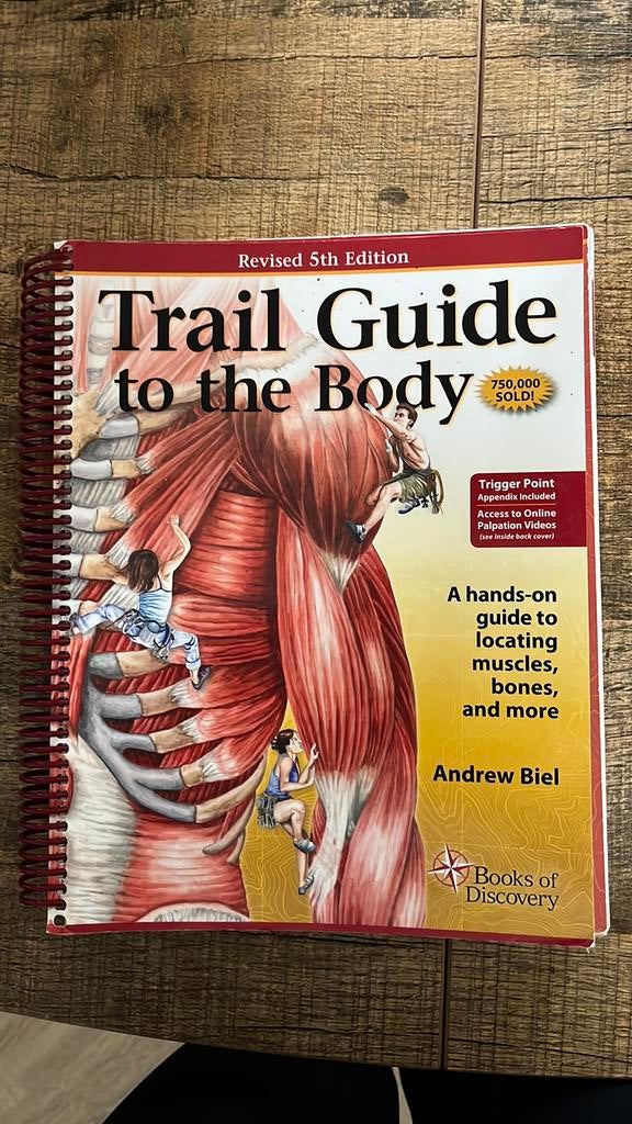 Trail Guide to the Body - Andrew Biel, Boeken, Ophalen of Verzenden, Zo goed als nieuw
