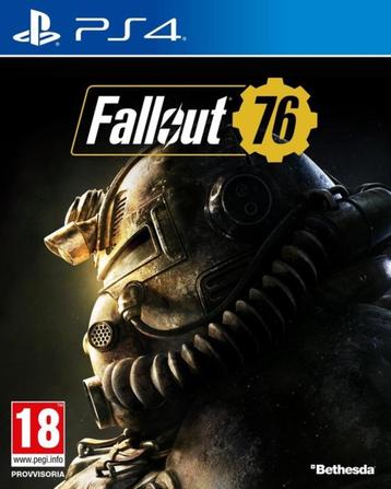 ZGAN PS4 game, Fallout 76, geen krasje beschikbaar voor biedingen