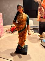Vintage Indiase Pop in Sari, Ophalen of Verzenden