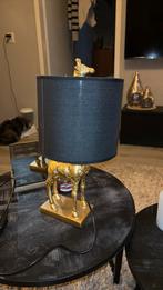 Gouden giraffe tafellamp met kap, Ophalen of Verzenden, Zo goed als nieuw, Minder dan 50 cm