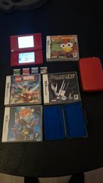 Nintendo DSI met 8 top spelletjes opbergtas en doosje, Ophalen of Verzenden, Zo goed als nieuw, DS Lite, Met beschermhoes of tas