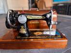 Antieke Singer Naaimachine met Houten Koffer, Antiek en Kunst, Antiek | Naaimachines, Ophalen