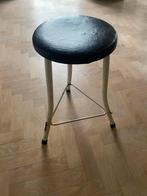 Vintage Brabantia kruk - 54 cm hoog, Huis en Inrichting, Stoelen, Ophalen, Gebruikt, Zwart, Metaal