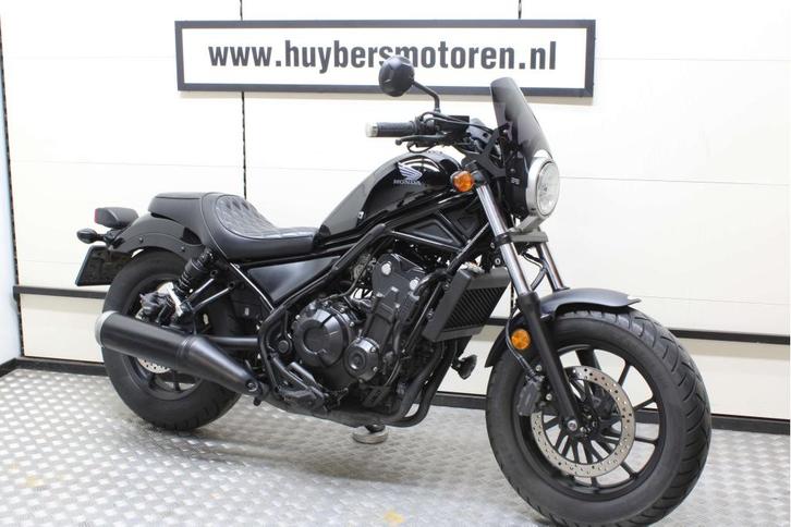 Honda CMX 500 Rebel 2017 CMX500 A2 35Kw, Motoren, Motoren | Honda, Bedrijf, Chopper, 12 t/m 35 kW, 2 cilinders, Minimaal motorrijbewijs A2