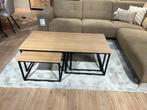 Buitenkans showroom model! salontafel Tahoma, Huis en Inrichting, Tafels | Salontafels, Ophalen, 100 tot 150 cm, Eikenhout, 50 tot 100 cm