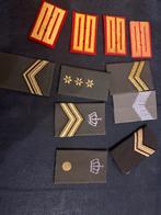 Diverse militaire rangonderscheidingstekens, Verzamelen, Ophalen of Verzenden, Overige soorten, Nederland, Embleem of Badge