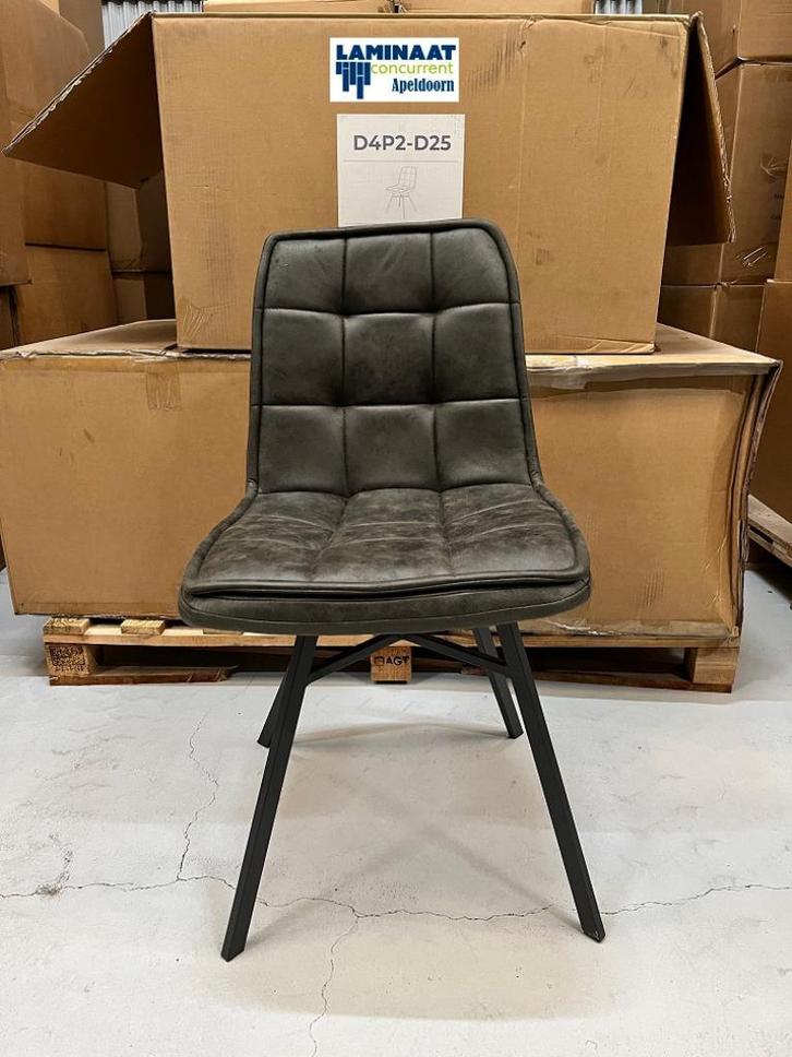 Eetkamerstoel Jaap Duke D492-D25 €39,95p/st. Apeldoorn, Huis en Inrichting, Stoelen, Nieuw, Vijf, Zes of meer stoelen, Metaal