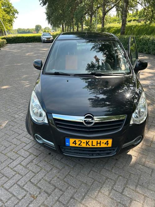 Opel Agila 1.2 16V 2010 Zwart, Auto's, Opel, Particulier, Agila, Benzine, C, Hatchback, Handgeschakeld, Origineel Nederlands, Zwart