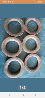 Knutselen 6 antieke houten ringen borduren of haken, Doe-het-zelf en Verbouw, IJzerwaren en Bevestigingsmiddelen, Ophalen of Verzenden